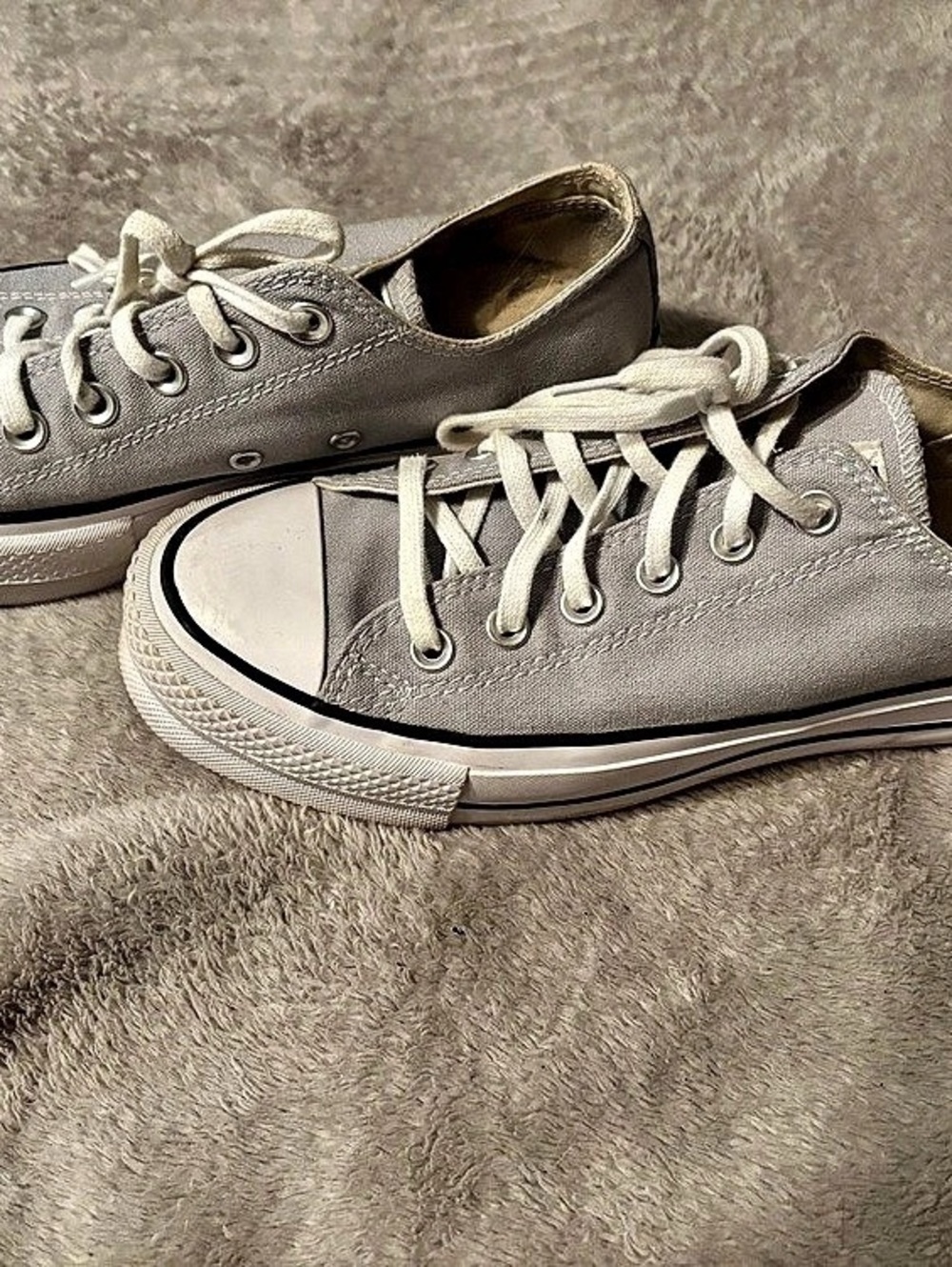 Converse Chuck Taylor All Star Lift Low Wolf Grey Sneakers US 8